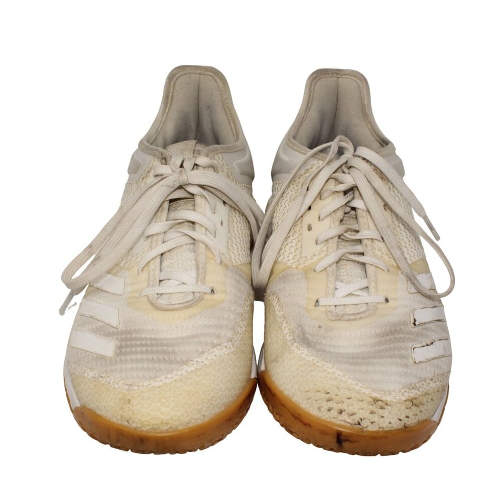 Adidas Womens Sz 7 Crazyflight X 3 D97831 White Gum Running Shoes Sneakers - Picture 3 of 12